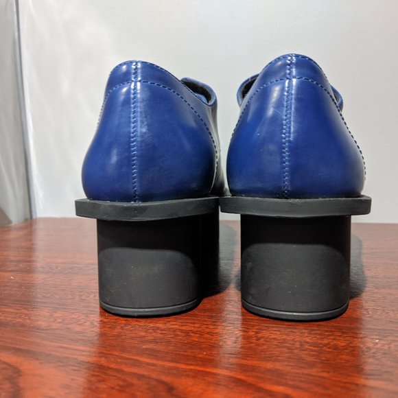 Cheap Monday Blue Platform Shoes - Picture 11 of 14